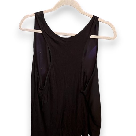 Dot's Black Sheer Front Tank with Gold Square Studs - Picture 6 of 6